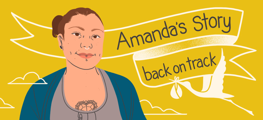 Amanda's story: back on track 