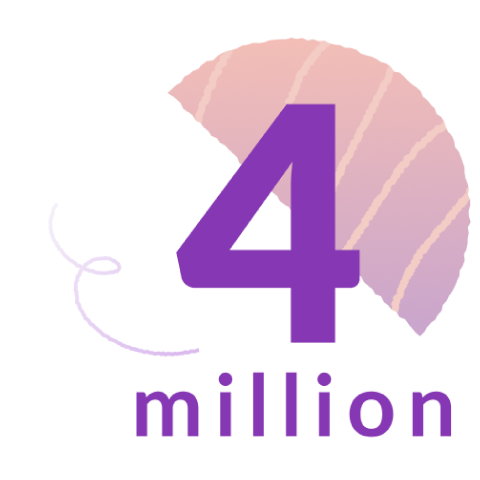 4 million