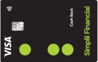 Simplii Financial Cash Back Visa Card