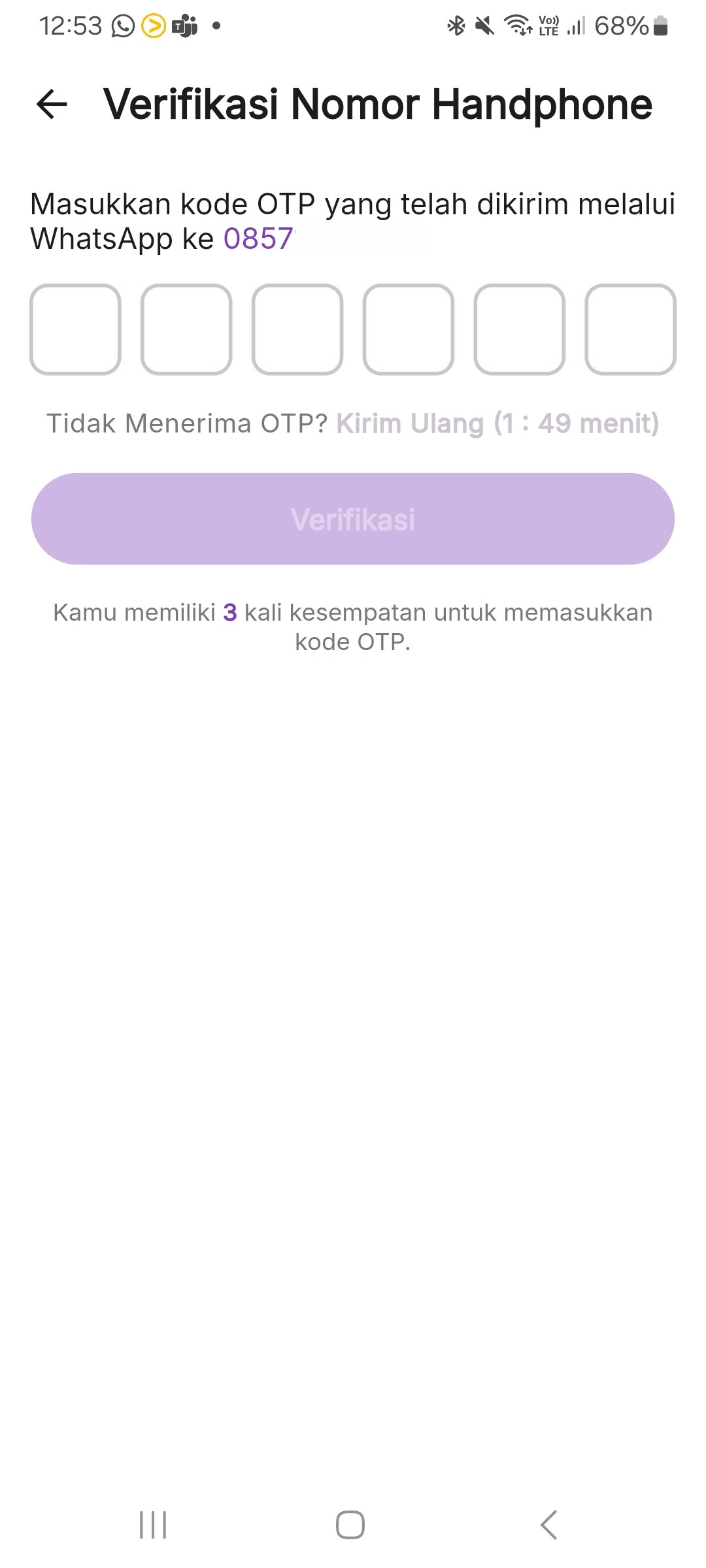 Login OTP App