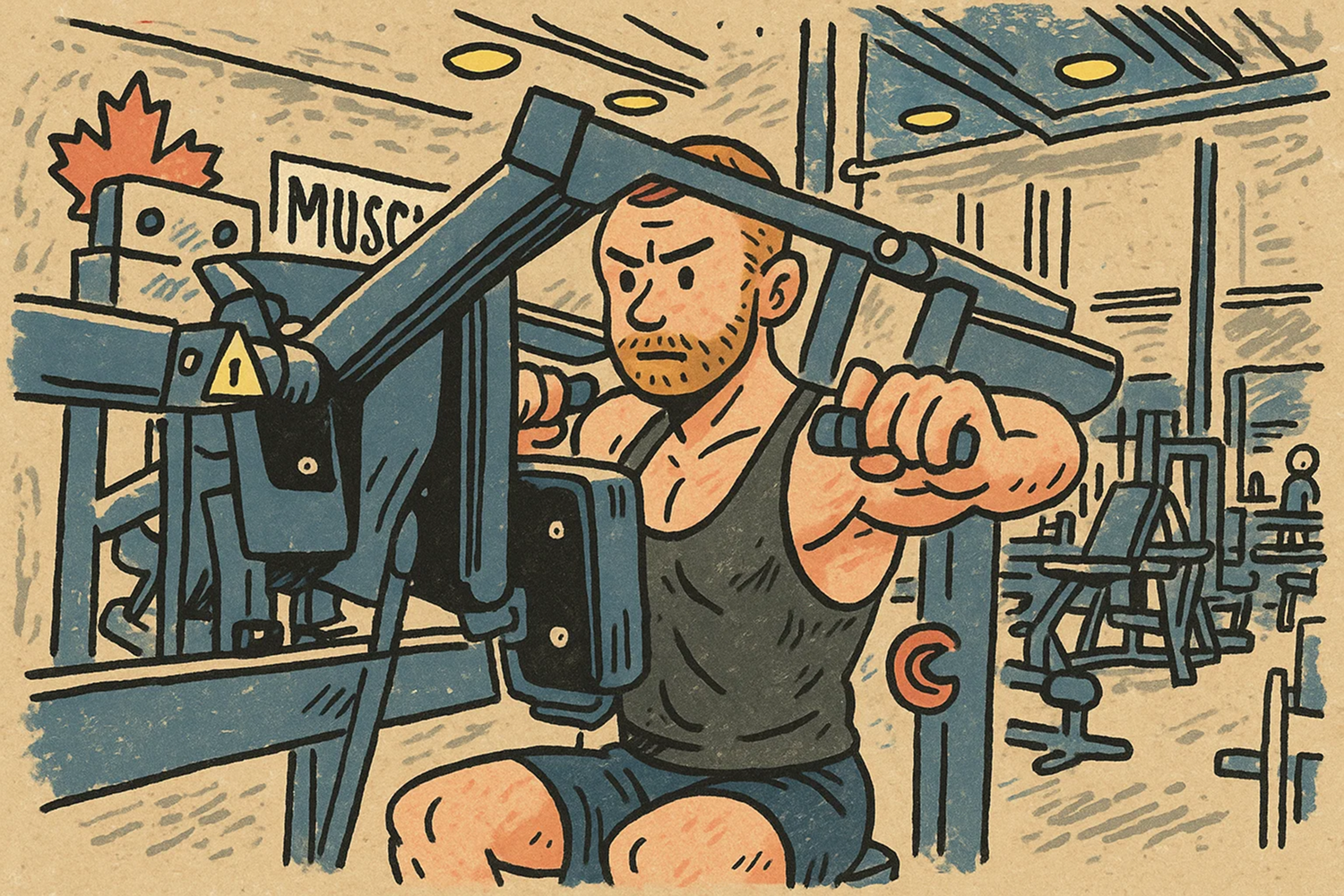 Seated Machine Lateral Raise
