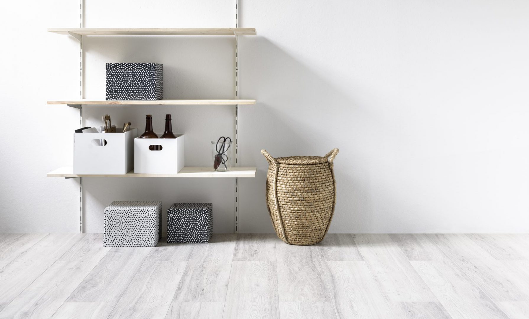 Wandplanken voor meer opbergruimte 