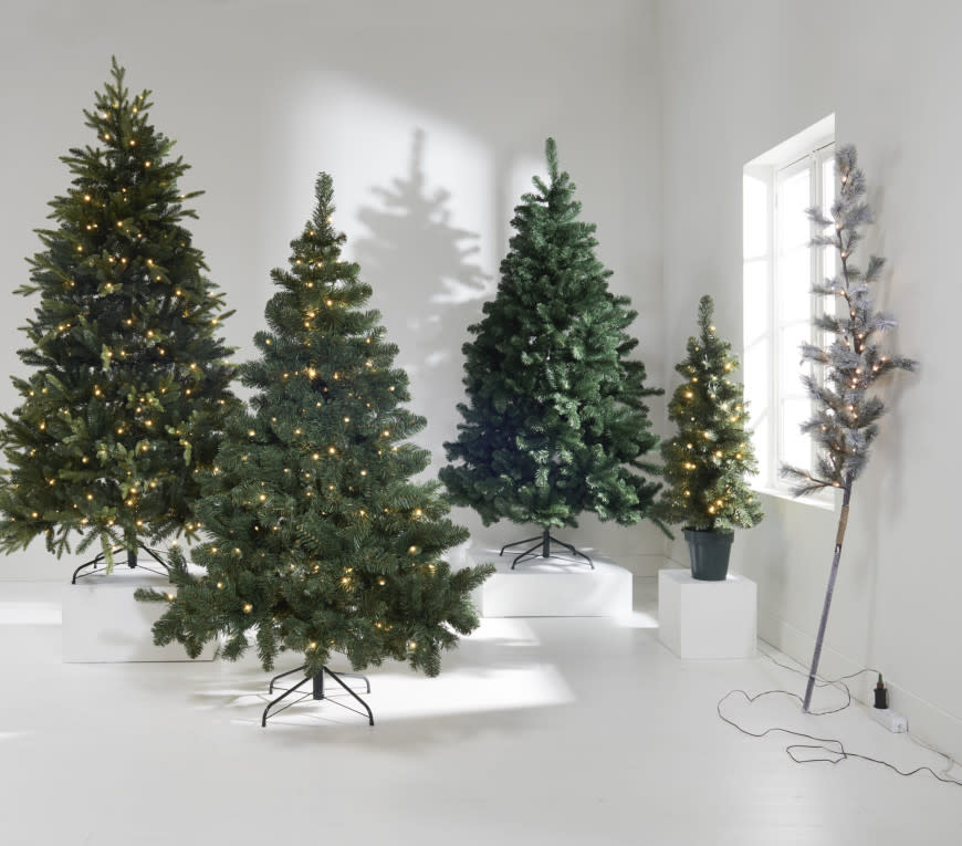 Elof waxinelichthouder kerstboom 13,5 cm van Bloomingville