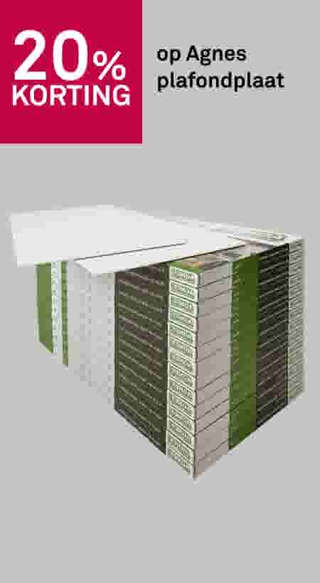 20% korting op Agnes plafondplaat