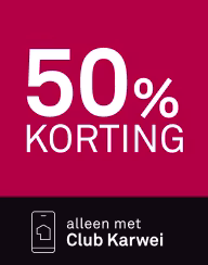 50% korting