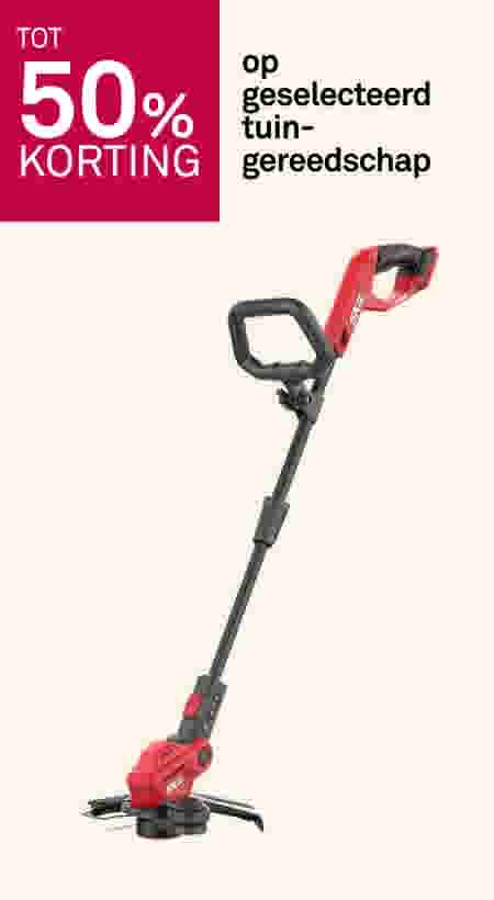 Tot 50% korting op geselecteerd tuingereedschap
