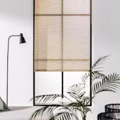 Rolgordijn voor het raam