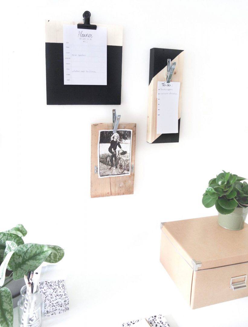 Klemborden van hout maken voor aan de muur - Karwei