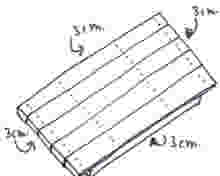 Tafel van steigerhout - Stap 4