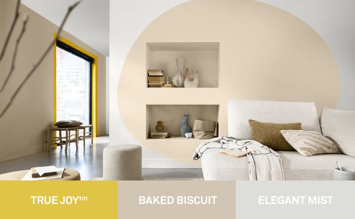 Flexa kleur van het jaar 2025 True Joy Karwei