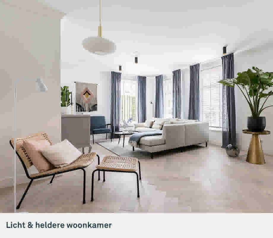 Licht & heldere woonkamer