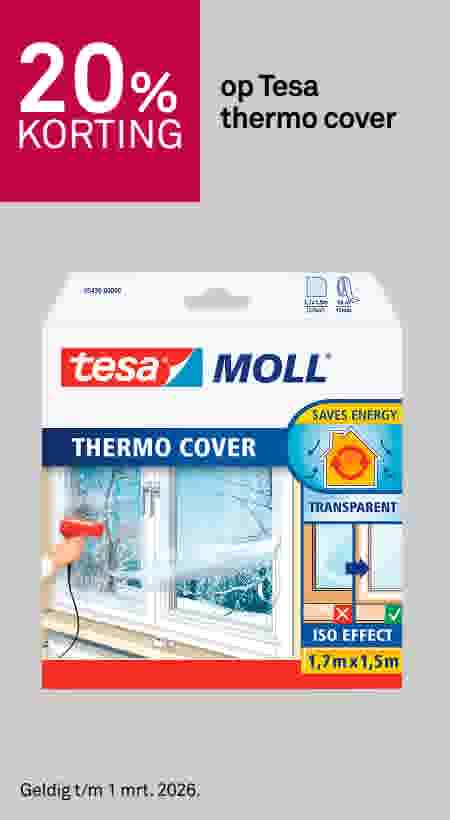 20% korting op Tesa thermo cover
