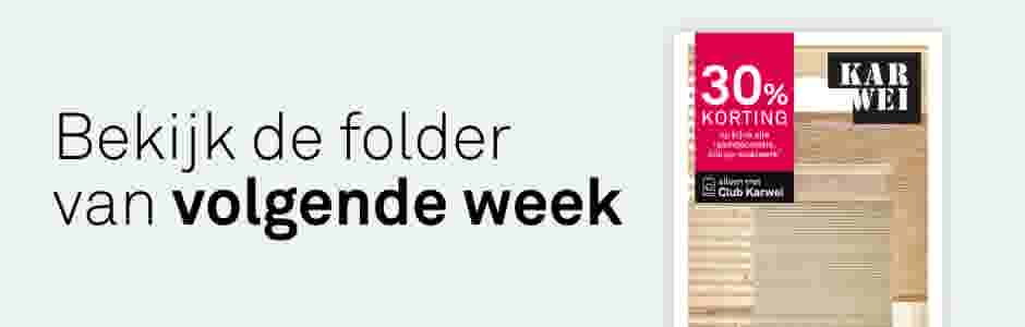 Acties van volgende week