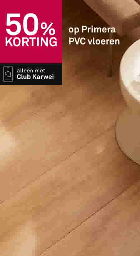 50% korting op Primera PVC vloeren