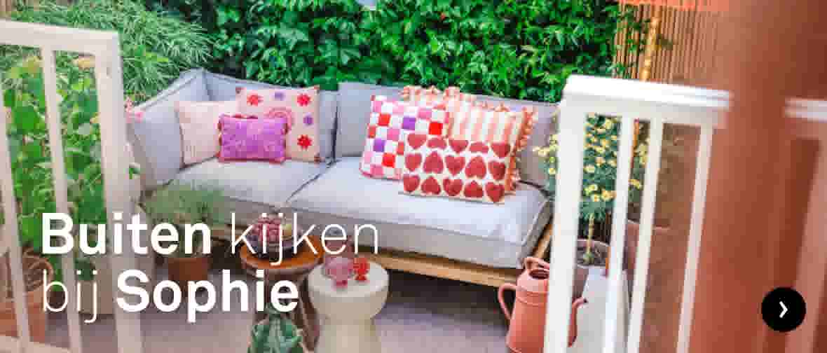 Buiten kijken bij Sophie