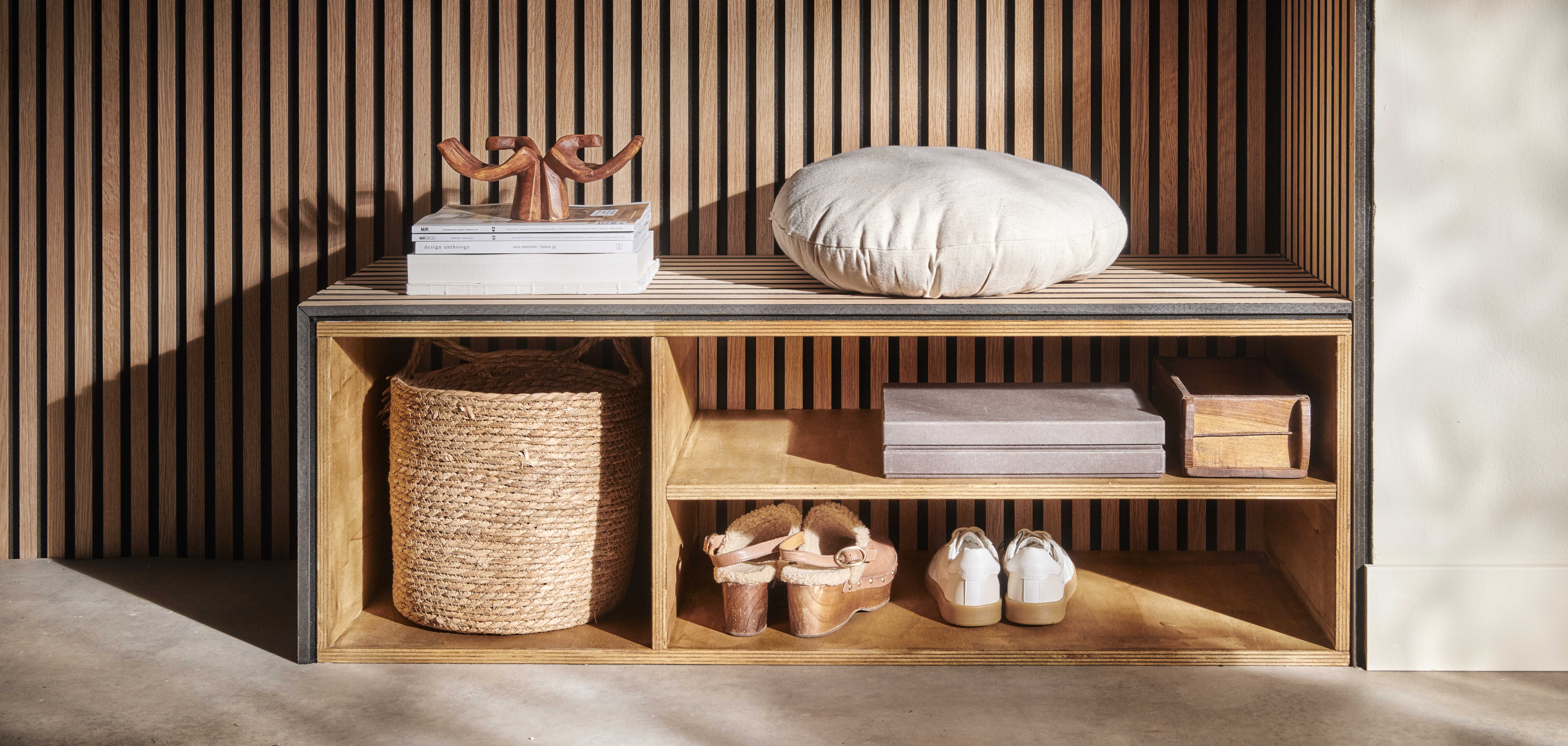 Opbergmeubel voor in de hal