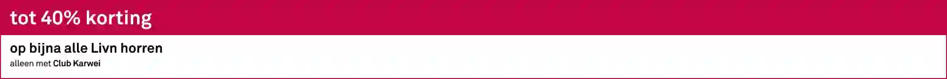 Tot 40% korting op bijna alle Livn horren