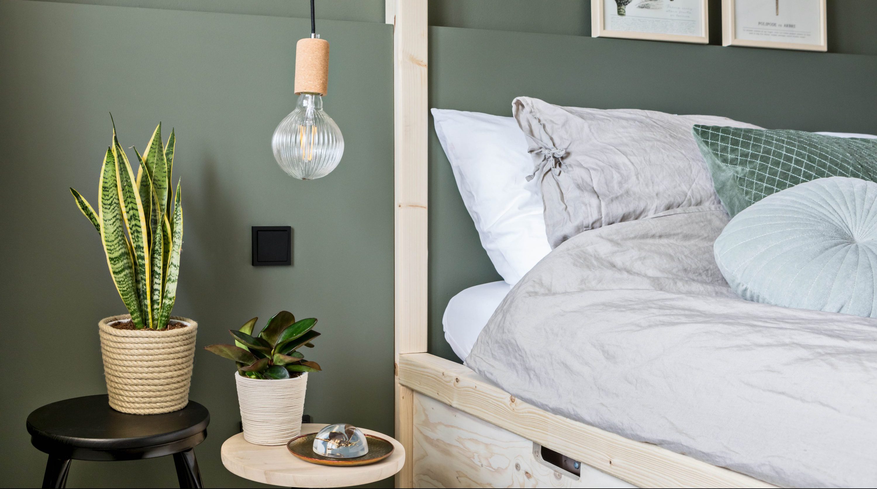 Bloempot van touw maken