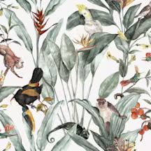 Jungle behang