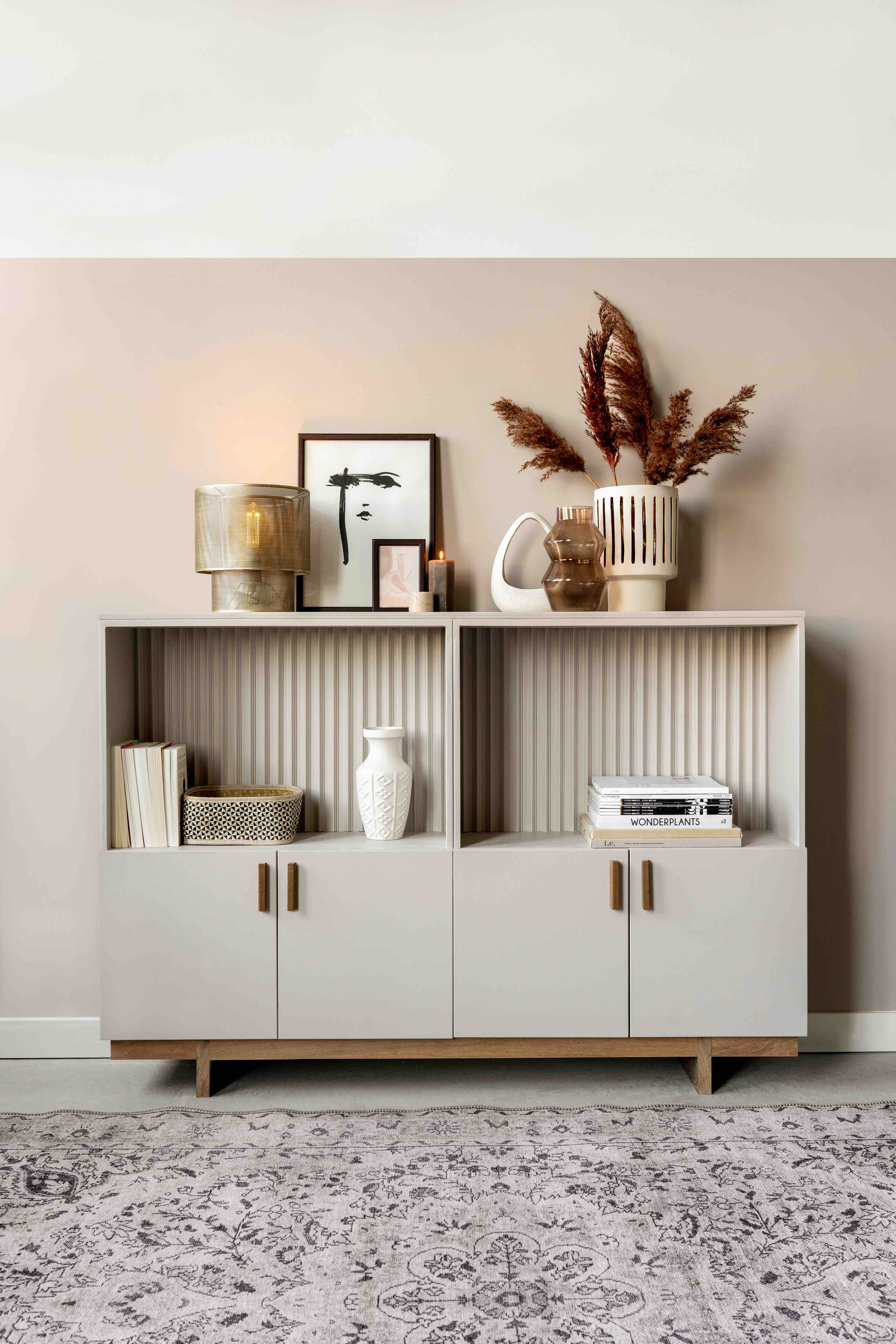 Sfeer creëren met een DIY dressoir