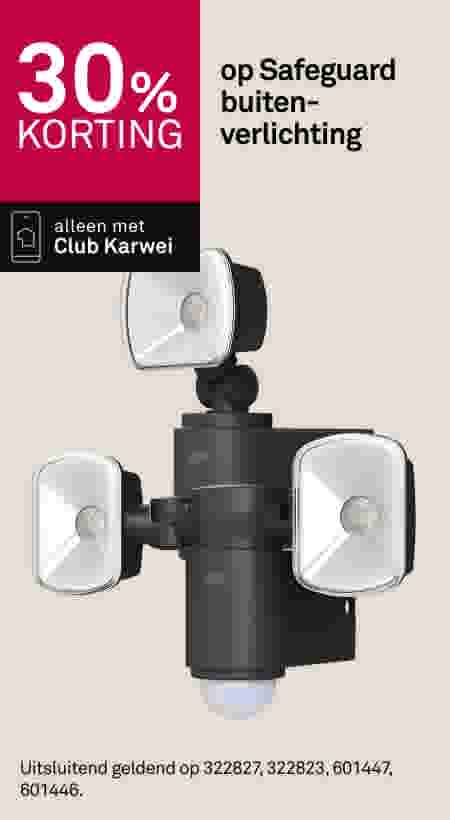 30% korting op Safeguard buitenverlichting
