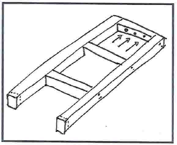 tussenbalken tussen staanders houten pergola monteren