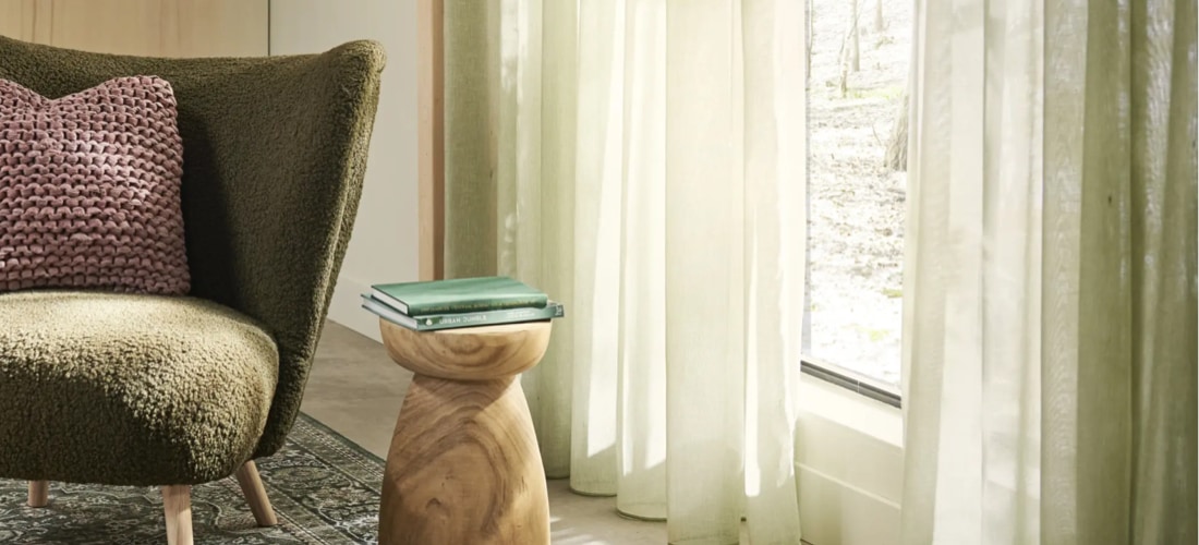 Gerecyclede en duurzamere gordijnen Karwei