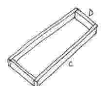 Tafel van steigerhout - Stap 1