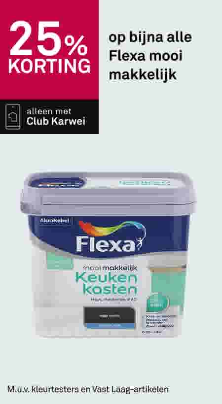 25% korting op bijna alle Flexa mooi makkelijk