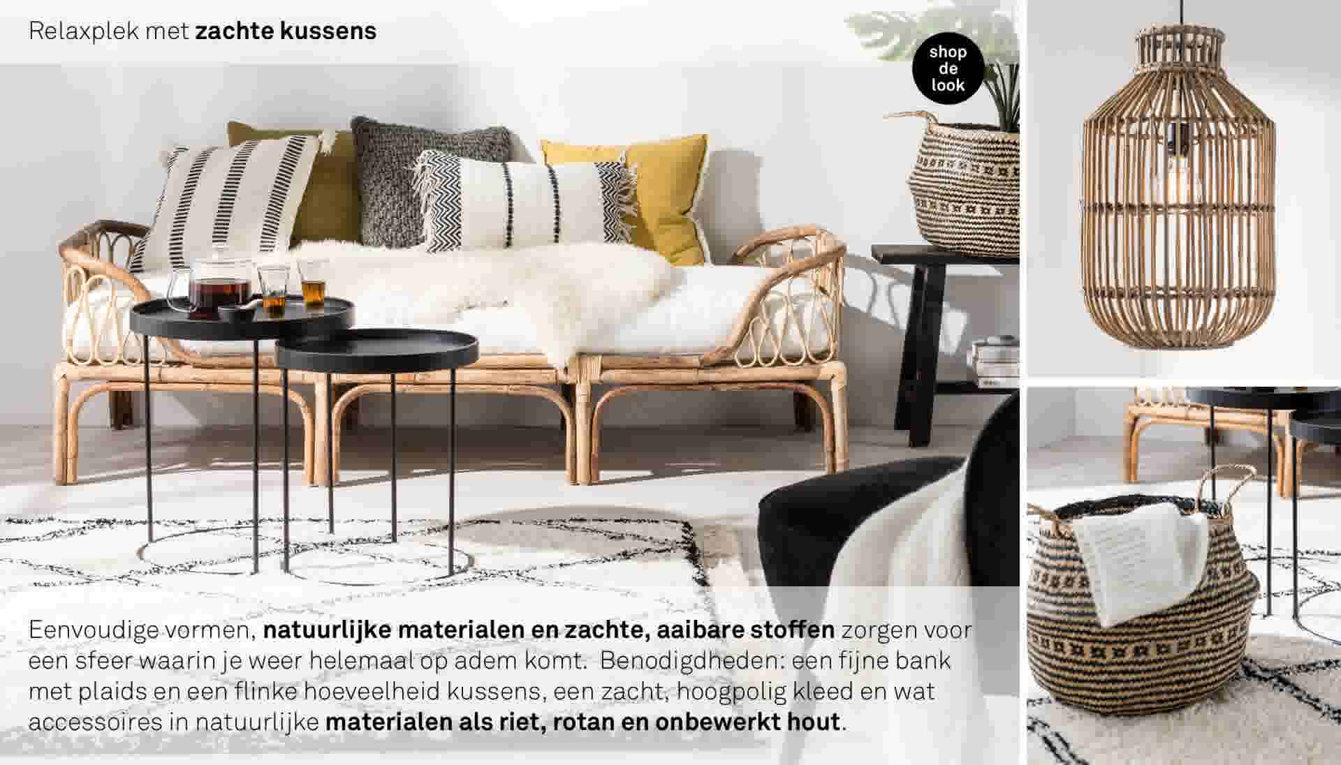 Relaxplek met zachte kussens Relaxplek met zachte kussens
