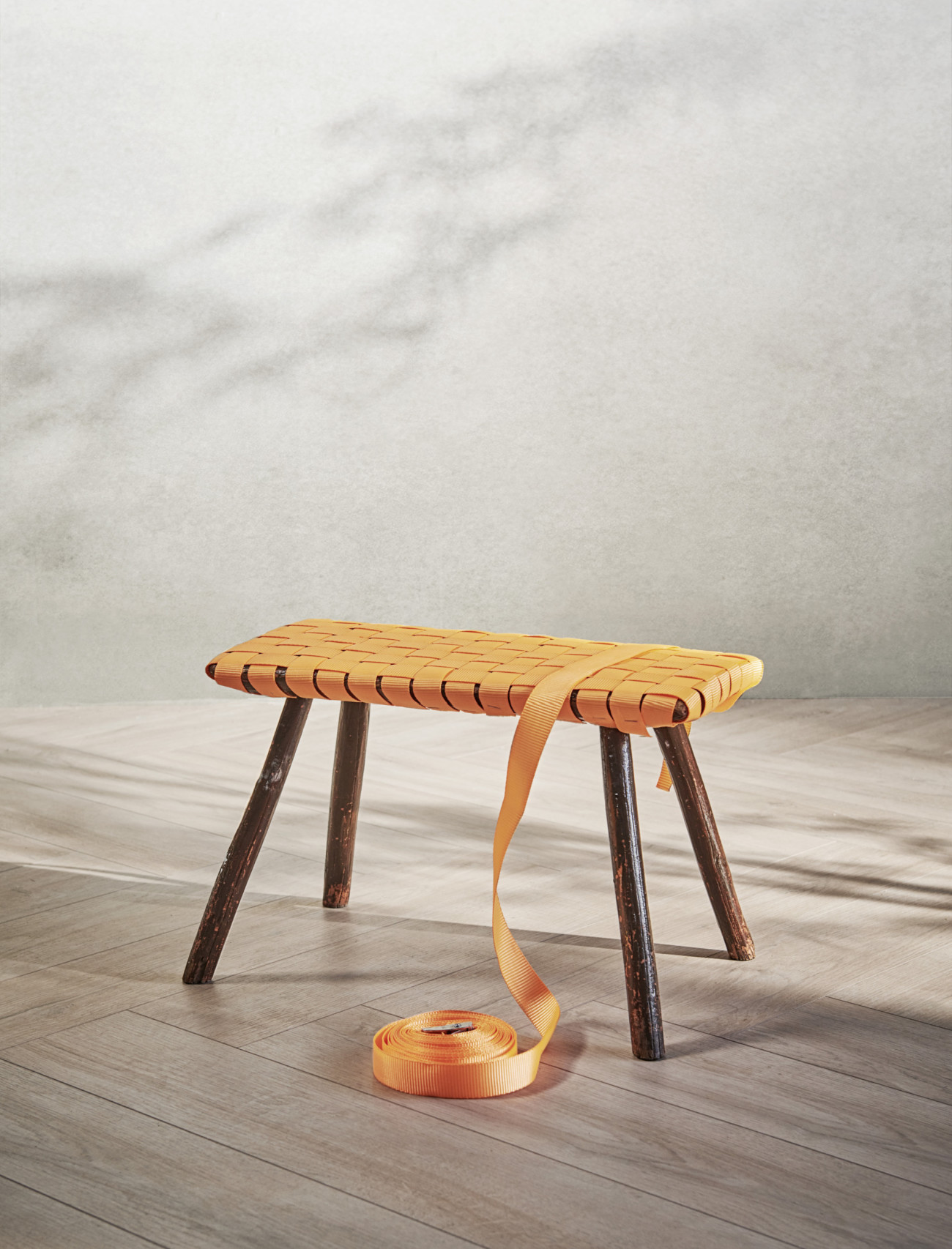 Zelf een krukje maken met spanband