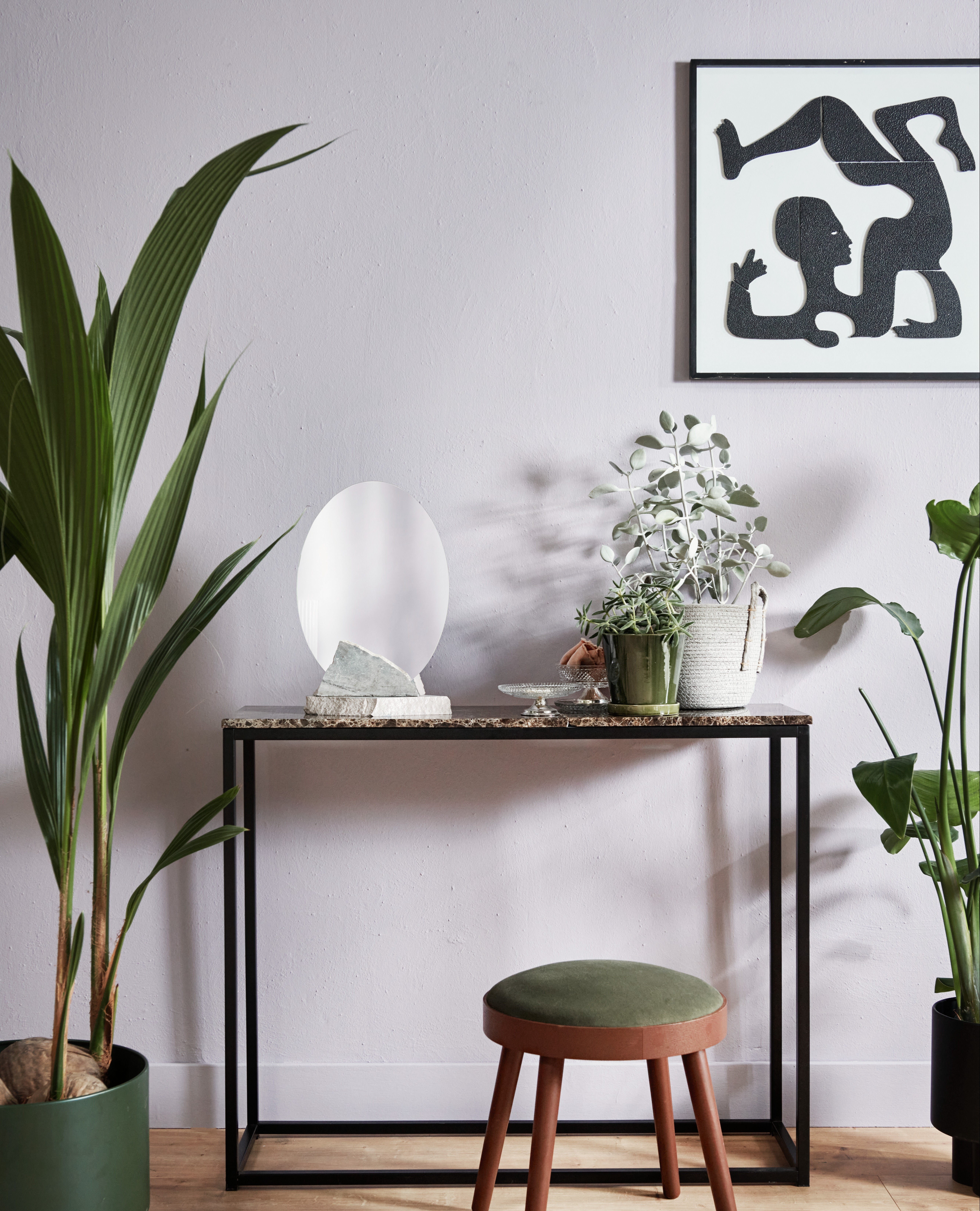 Upcyle idee: staande spiegel maken