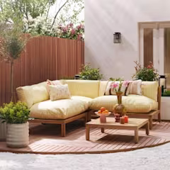 loungeset met kussens