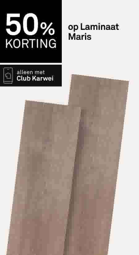 50% korting op Laminaat Maris