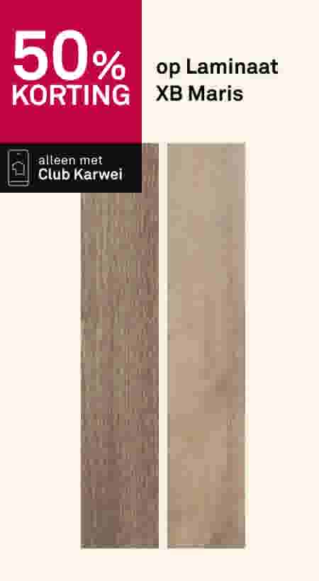 50% korting op Laminaat XB Maris