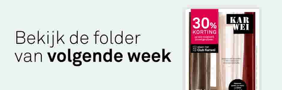 Acties van volgende week