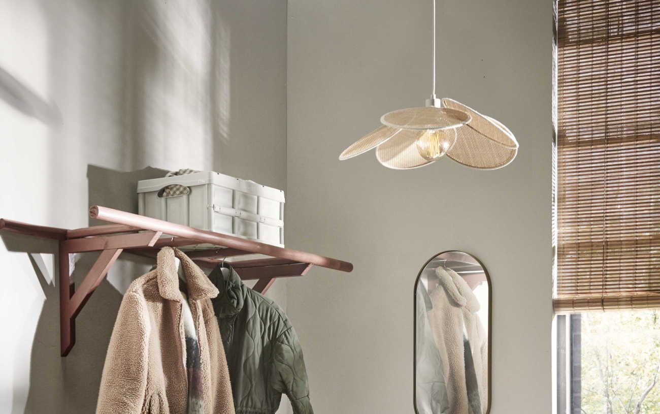 Een kapstok van houten ladder maken