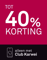 tot 40% korting