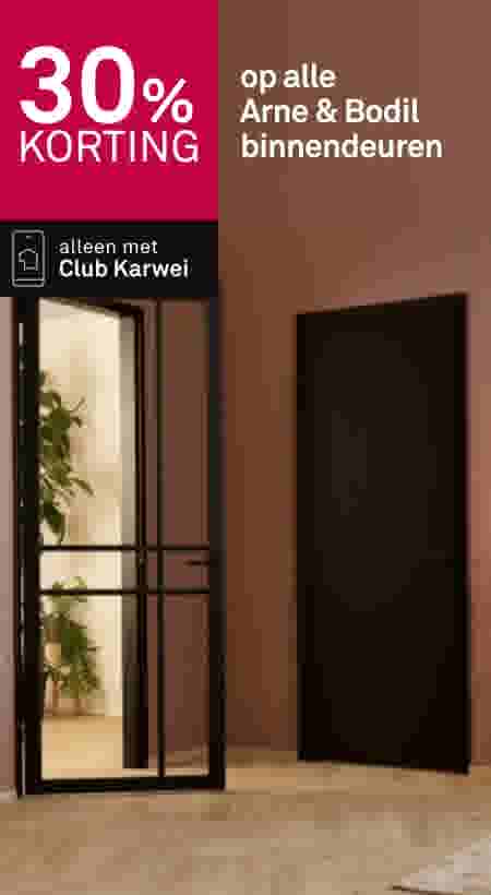 30% korting op alle Arne & Bodil binnendeuren