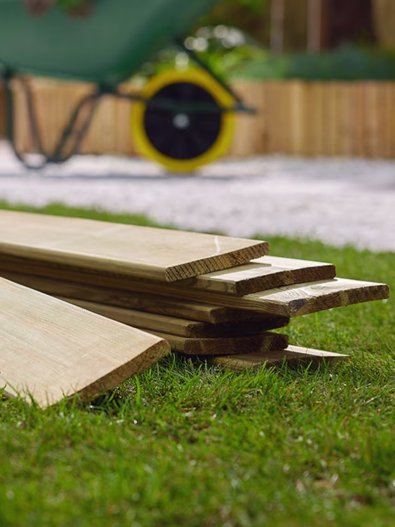 25% korting op al het tuinhout