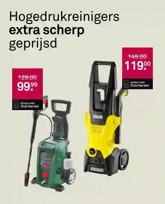 Hogedrukreinigers