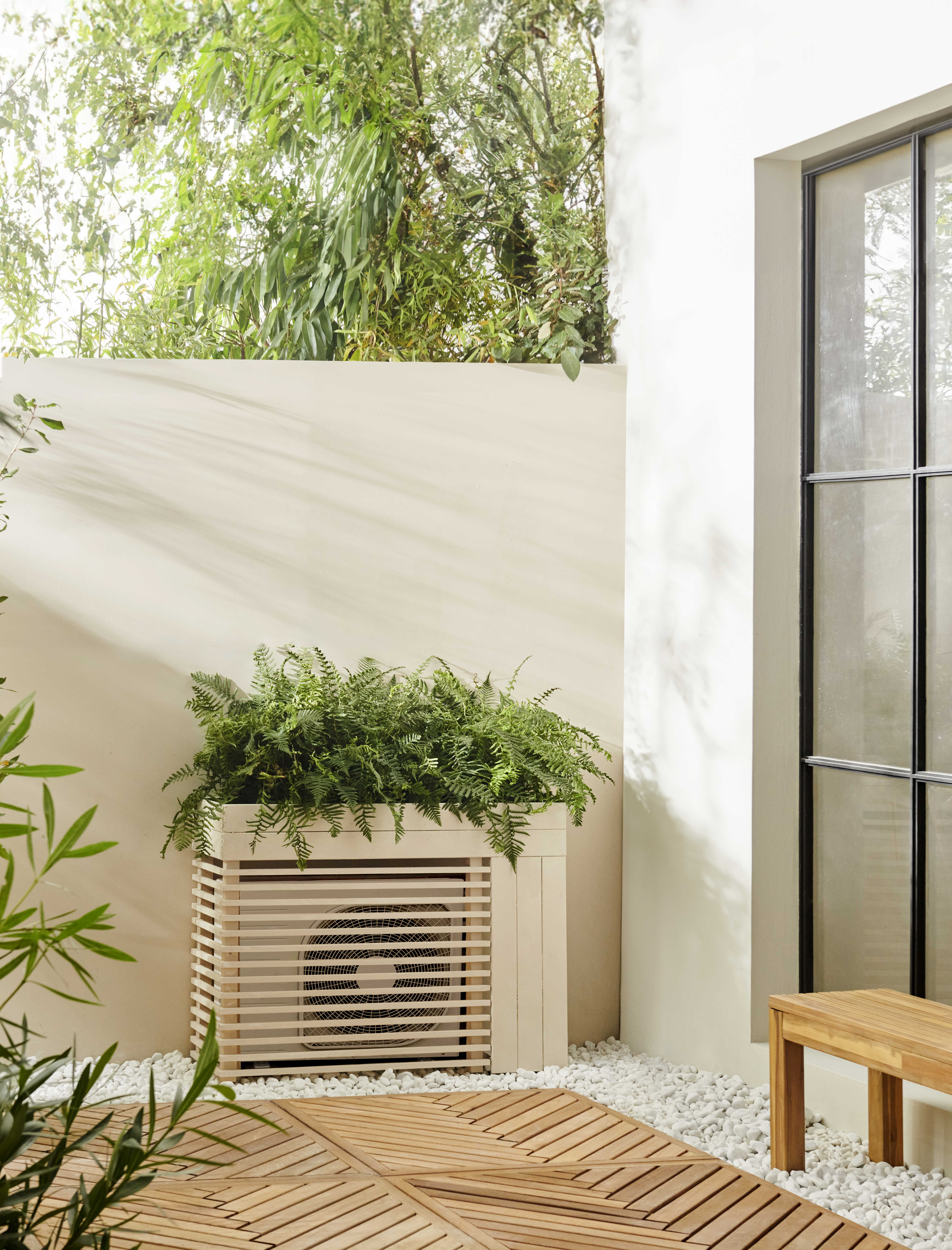 Houten airco ombouw zelf maken