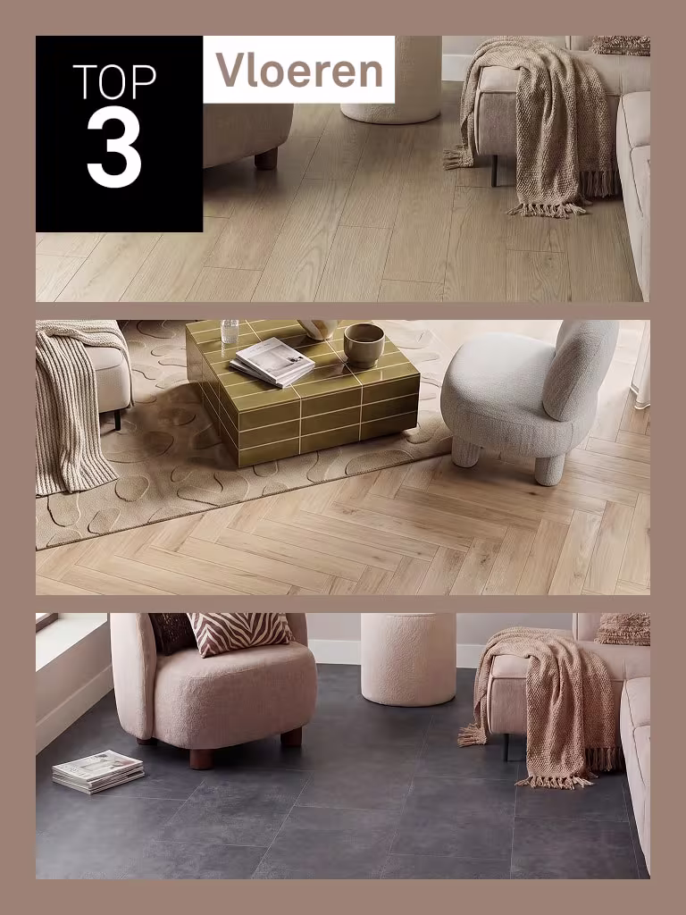 Top 3 vloeren