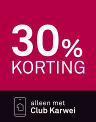 30% KORTING, alleen met Club Karwei