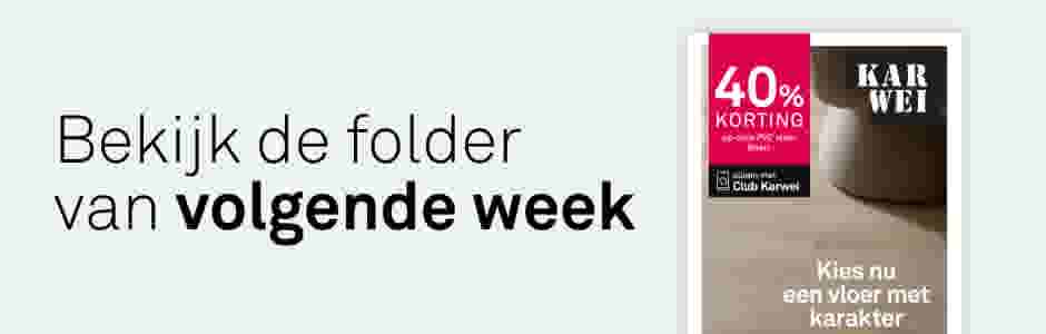 Acties van volgende week