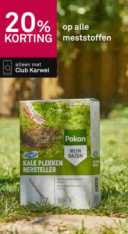 20% korting op alle meststoffen