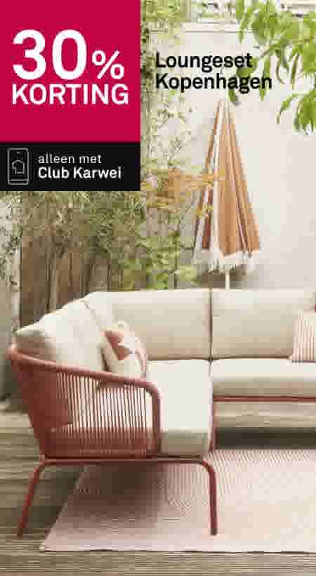 30% korting loungeset Kopenhagen
