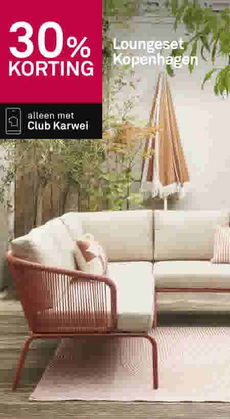 30% korting loungeset Kopenhagen