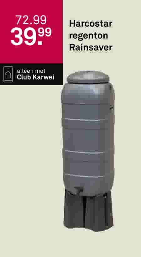 Harcostar regenton Rainsaver