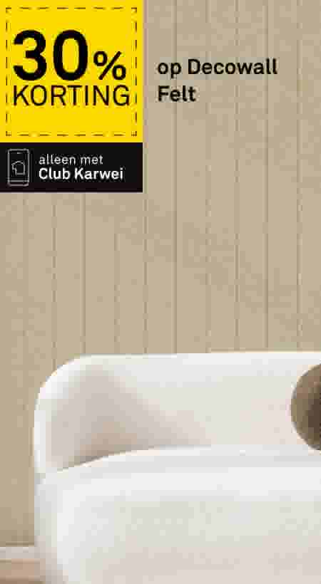 30% korting op Decowall Felt